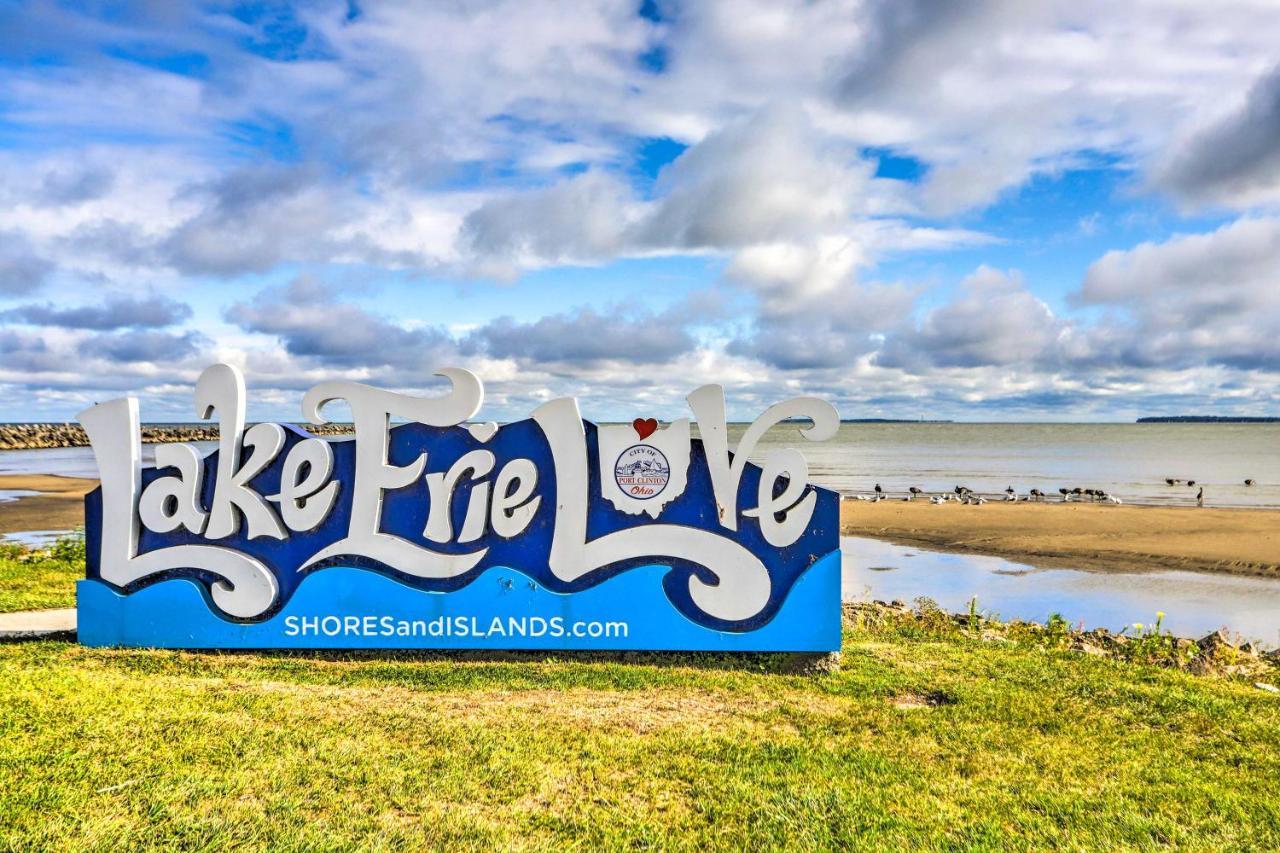 Sweetwater Hideaway - Blocks To Lake Erie! 克林顿港 外观 照片